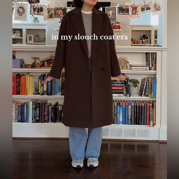 Aritzia Slouch Coat ReCamel Wool 🤎 - Picture 16 of 16